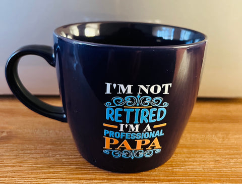 Father’s day  Mugs Navy (Free present with every mug)