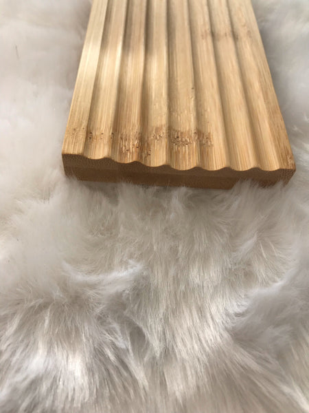 Bamboo Soap Rack