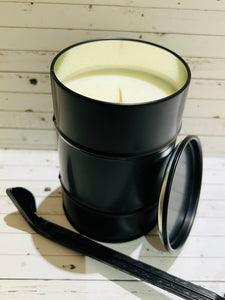 Black Drum Candle