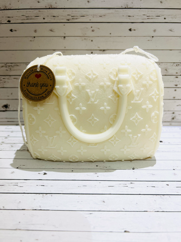 Luxury Designer Bag - Soy Wax Candle